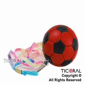 COLLAR PELOTA FUT RJ/NG 5CM HS5501-6 x 2